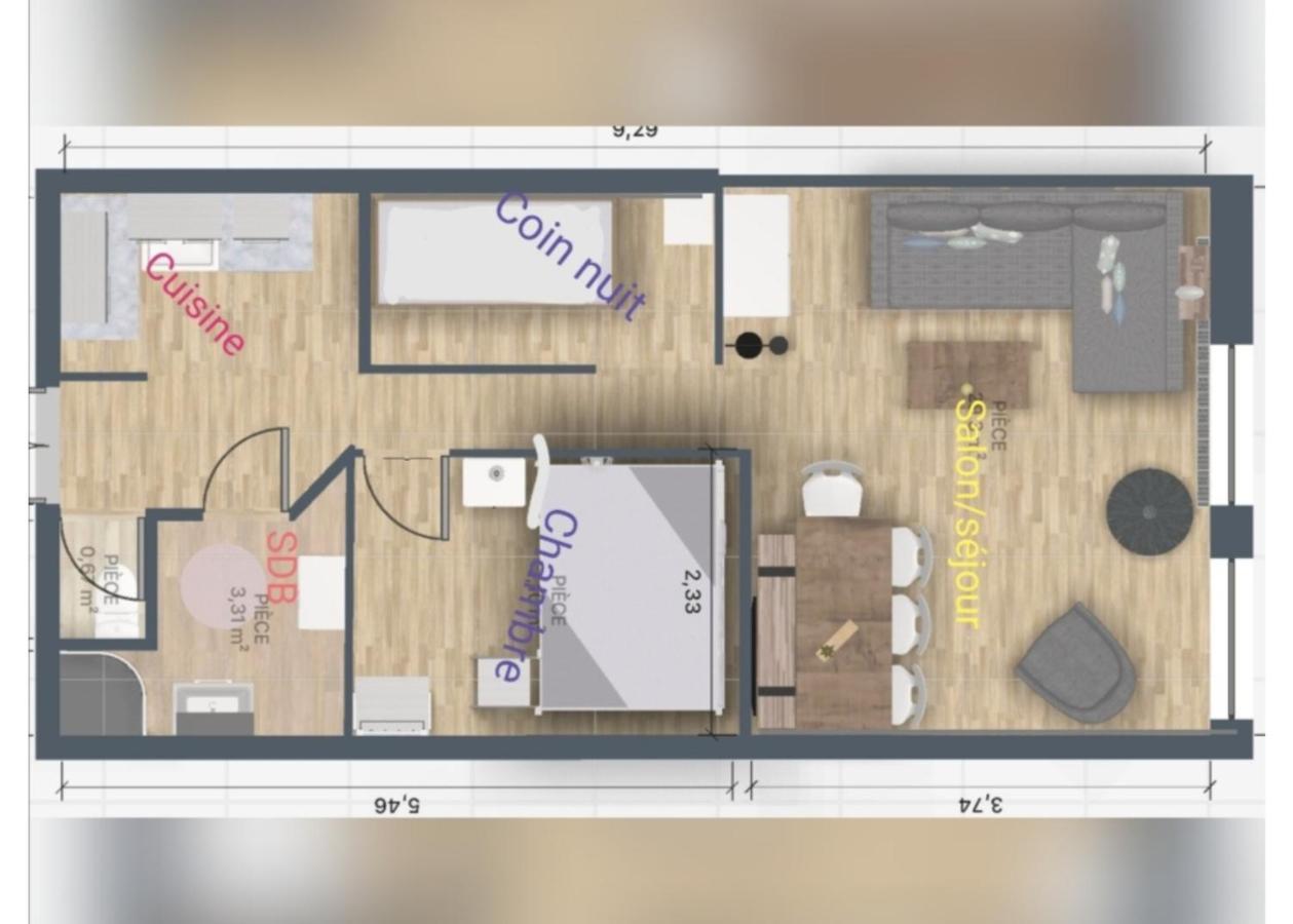Appartement 6/7 Personnes Pied Des Pistes A Plagne Centre La Plagne Exteriör bild